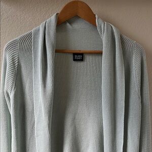 Eileen Fisher Women's Seafoam Green Cardigan Sweater XS